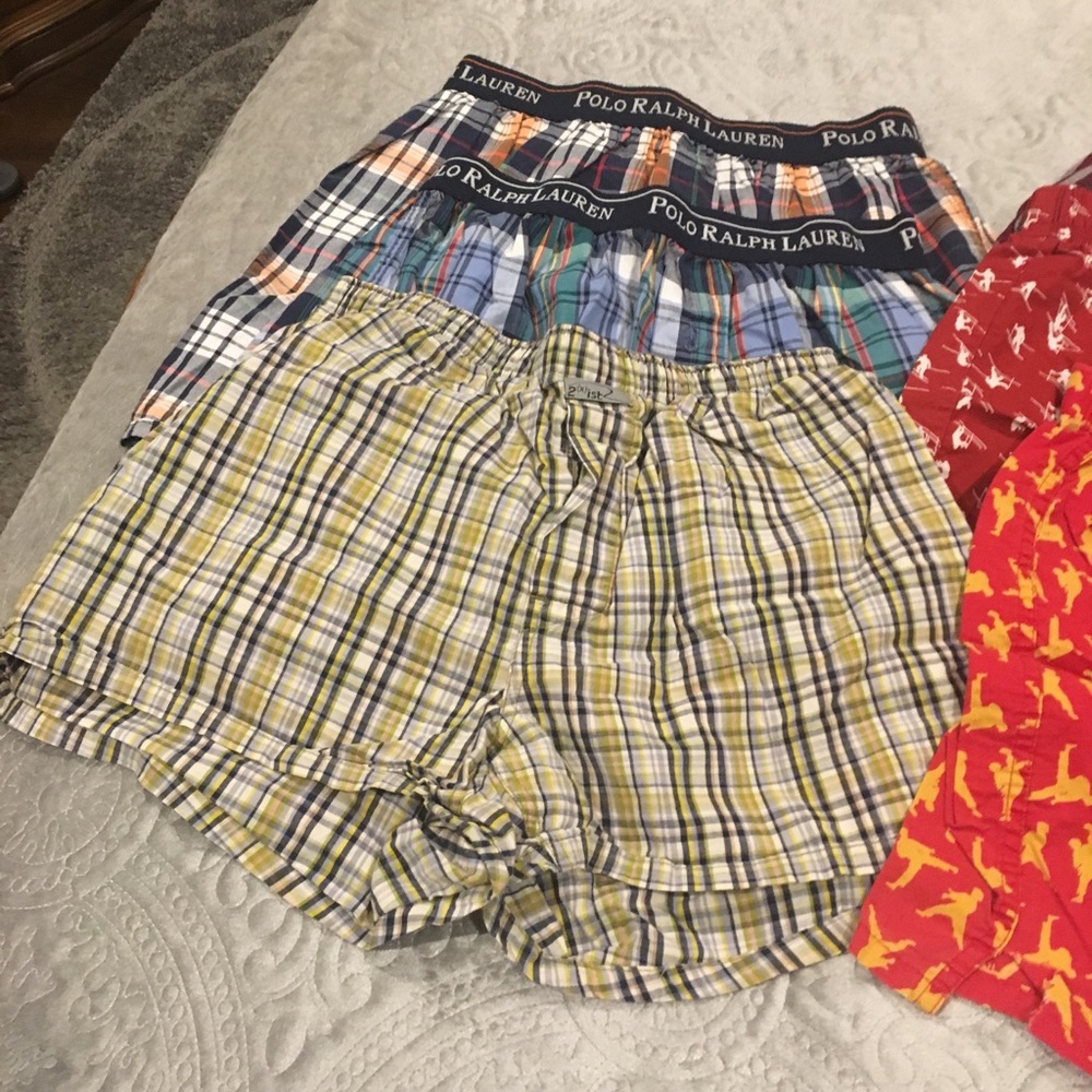 Bundle of Boxers worn for sleeping in